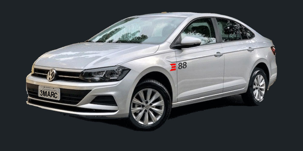 VW Virtus 1.6 MSI Prata